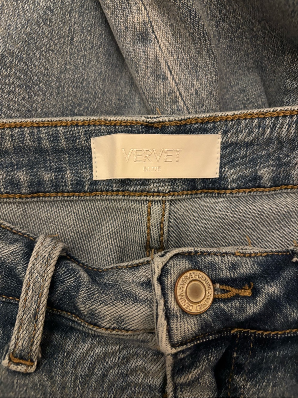 Vervet Women’s Light Wash Straight-Leg Women's Jeans Size 29 - Picture 4 of 5